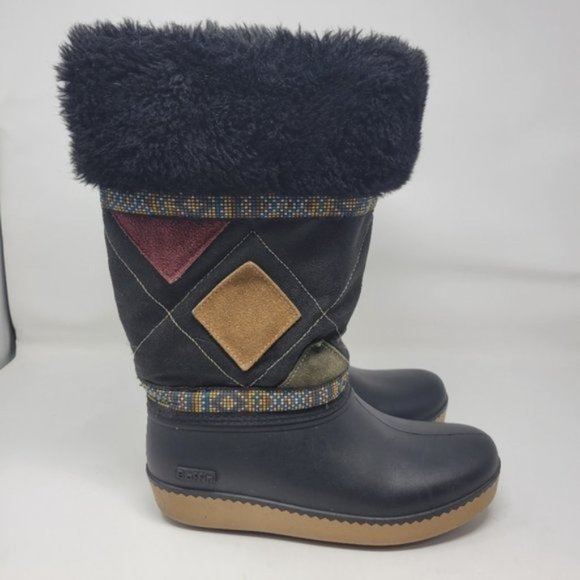 Baffin | Fleeced Lined Winter Snowboots Patterend Black - Picture 2 of 10